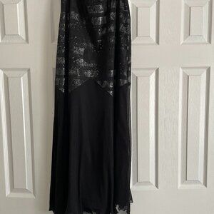 Nueva Maxi skirt - black/silver